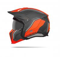 Шлем MT TR902XSV STREETFIGHTER TWIN C4 matt fluor orange